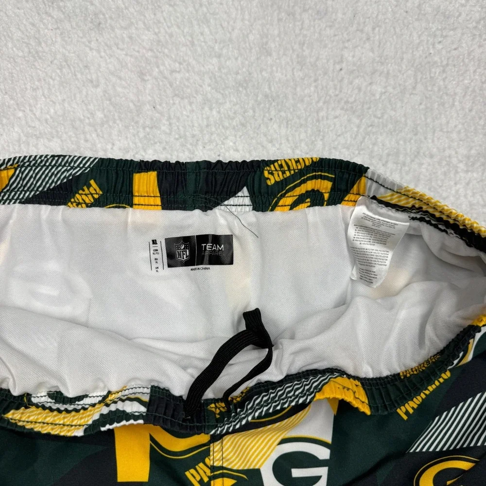 Green Bay Packers NFL‎ Team Apparel Lined Swim Trunks Suit Men's Size XL